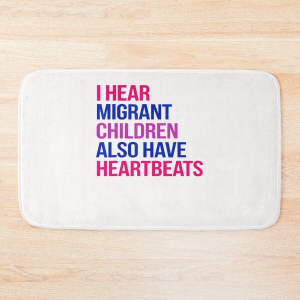 Item preview, I Hear Migrant Children Also Have Heartbeats Human Rights designed and sold by Apparel-Vortex.