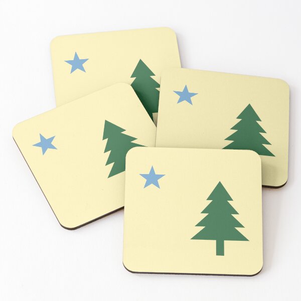 Item preview, maine flag-1901-1909 designed and sold by BUNNYROBBER.