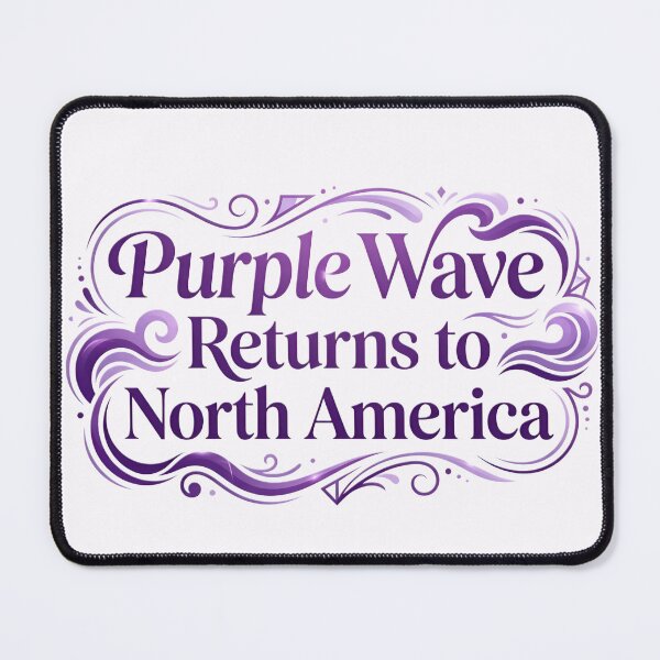 Item preview, Purple Wave Return to North America designed and sold by RADesignHub.