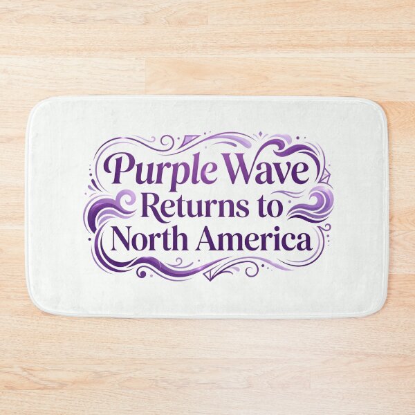 Item preview, Purple Wave Return to North America designed and sold by RADesignHub.