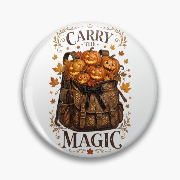 Item preview, Carry The Magic Pumpkin Backpack designed and sold by Sovereign Supply Co..