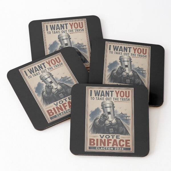 Item preview, Retro I Want You To Take Out The Trash Vote Binface 2026 designed and sold by Apparel-Vortex.