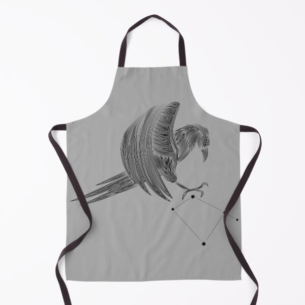 Item preview, Corvus Constellation Raven Black Minimalist Line Art designed and sold by JAMerArc.