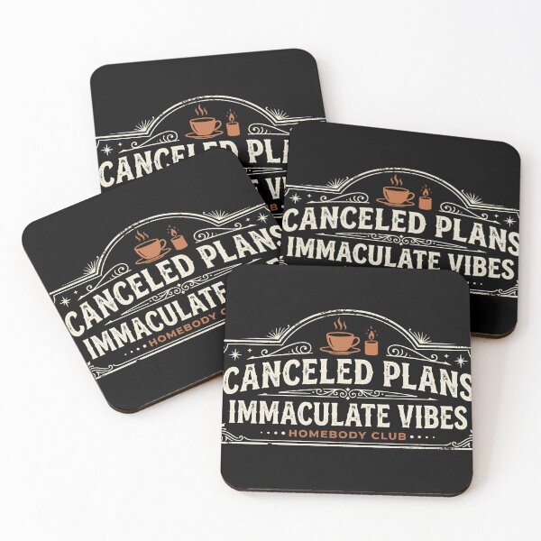 Item preview, canceled plans immaculate vibes - vintage homebody club designed and sold by Uchida Arts ®.