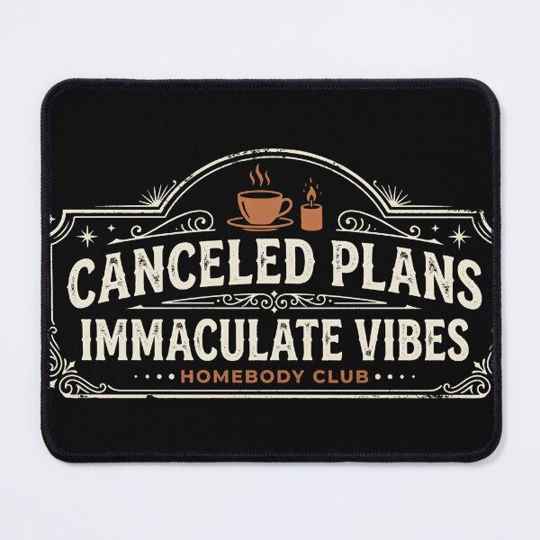 Item preview, canceled plans immaculate vibes - vintage homebody club designed and sold by uchidaarts.
