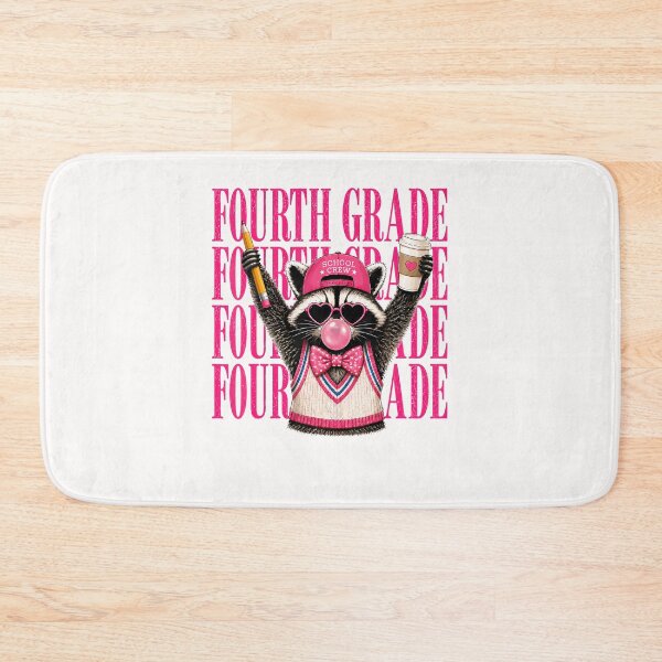 Item preview, Funny Fourth Grade Teacher Feral Raccoon Back To School  designed and sold by Apparel-Vortex.