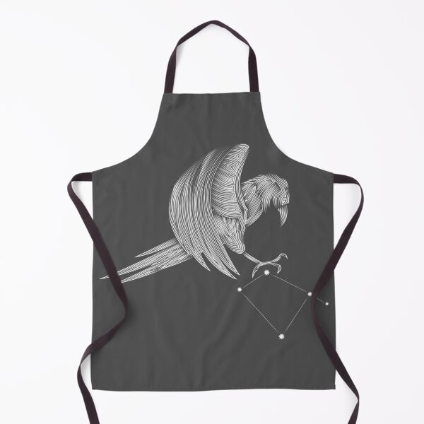 Item preview, Corvus Constellation Raven White Minimalist Line Art designed and sold by JAMerArc.