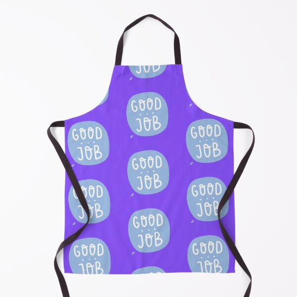 Item preview, Good Job Cute Blue Badge - Pastel Motivational Sticker designed and sold by Scro-Ciob-Shop.