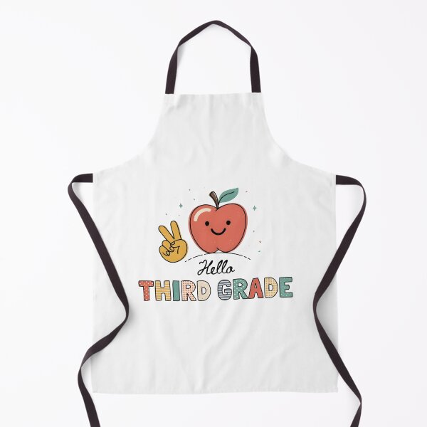 Item preview, Hello Third Grade Cute Apple Back to School designed and sold by dragonbol023.