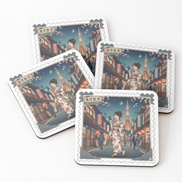 Item preview, Ukiyo-e of a Girl with Morning Glory Yukata designed and sold by Cocotaka5.