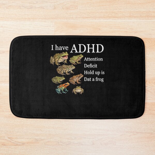 Item preview, I Have Adhd Frog Lover Nature Forest Animals Funny designed and sold by Apparel-Vortex.