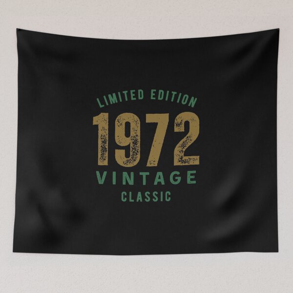 Item preview, 1972 Vintage Classic Limited Edition Birthday Gift Born in 1972 designed and sold by HYPNK.