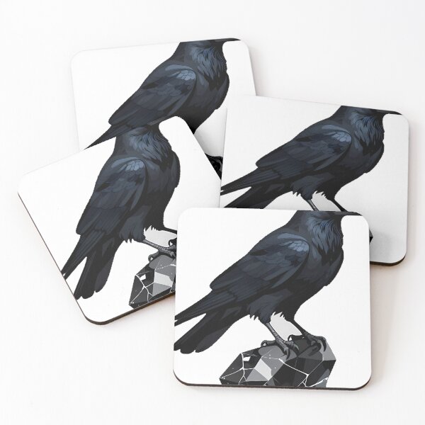 Item preview, Raven Obsidian Crystal designed and sold by IllumeInk.
