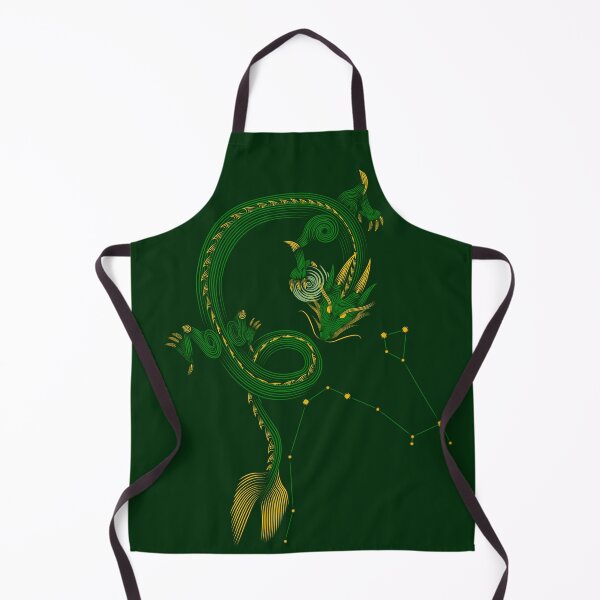 Item preview, Draco Constellation Dragon Green Minimalist Line Art designed and sold by JAMerArc.
