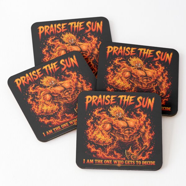 Item preview, Praise The Sun- I Am The One Who Gets To Decide - Fiery Warrior Flames Muscle Power-Aesthetic Design designed and sold by Trinidesigns123.