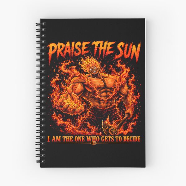 Item preview, Praise The Sun- I Am The One Who Gets To Decide - Fiery Warrior Flames Muscle Power-Aesthetic Design designed and sold by Trinidesigns123.