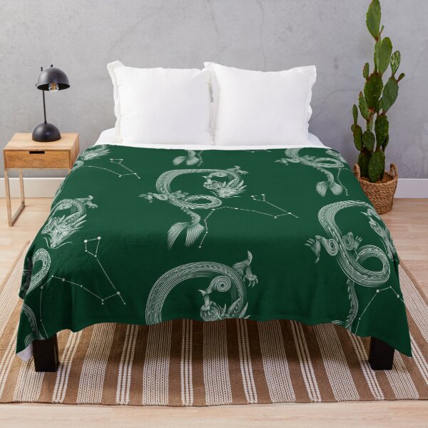 Item preview, Draco Constellation Dragon White Minimalist Line Art designed and sold by JAMerArc.