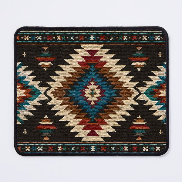 Item preview, Southwestern Geometric Blanket Pattern | Tribal Desert Textile Art designed and sold by BrainCurves.