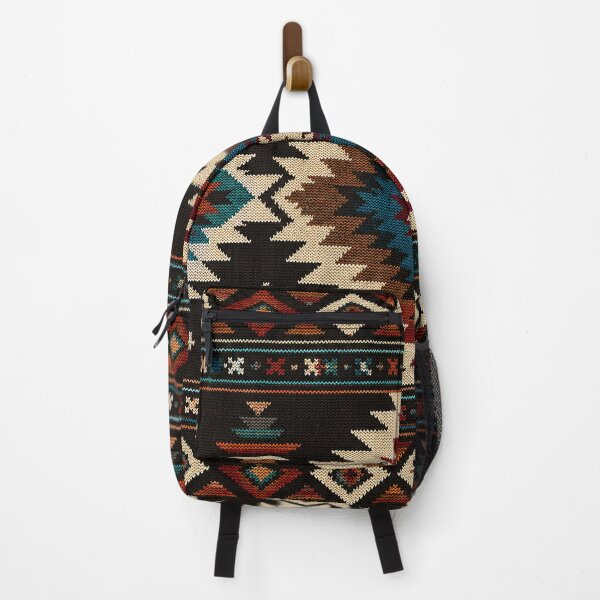 Item preview, Southwestern Geometric Blanket Pattern | Tribal Desert Textile Art designed and sold by BrainCurves.