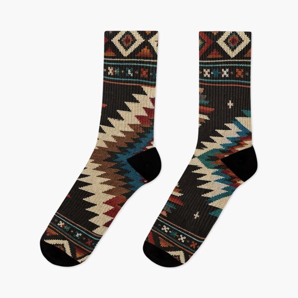 Item preview, Southwestern Geometric Blanket Pattern | Tribal Desert Textile Art designed and sold by BrainCurves.