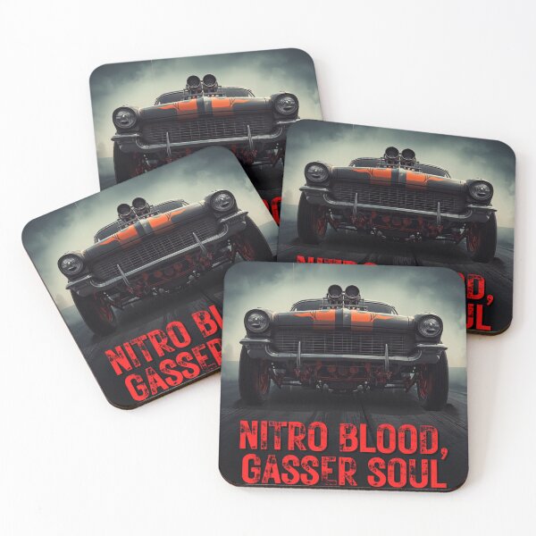 Item preview, Nitro Blood Gasser Soul Drag Race Art designed and sold by HappyDoodle11.