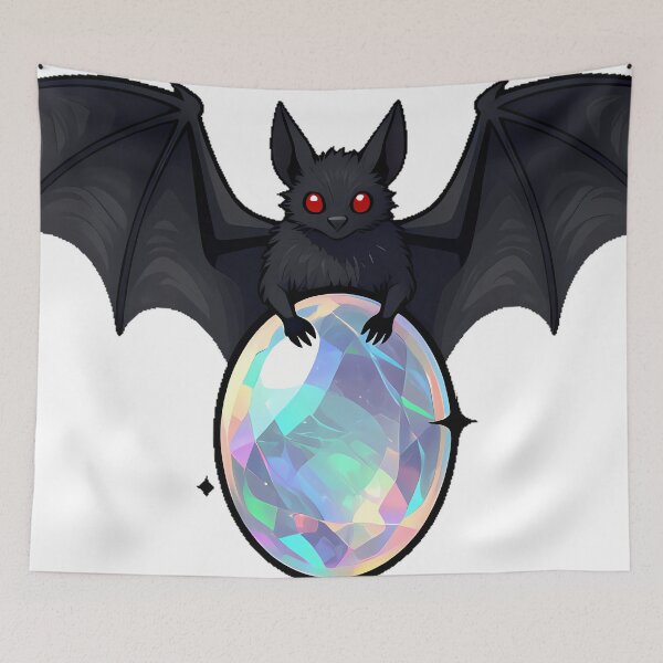 Item preview, Bat Opal Crystal designed and sold by IllumeInk.