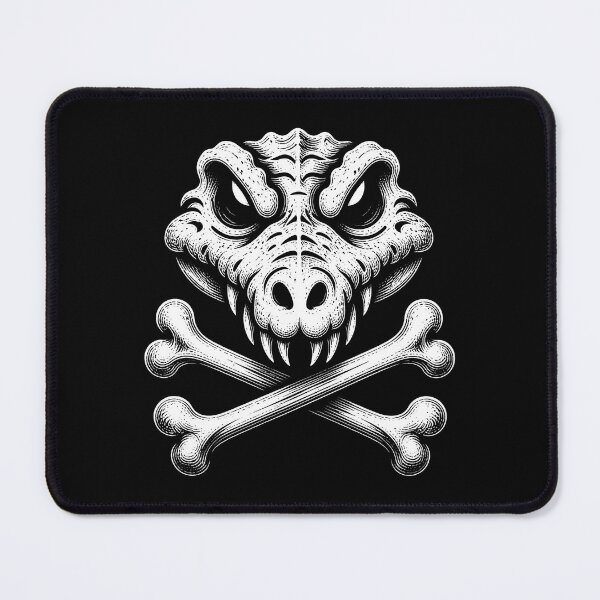 Item preview, Gator Skull and Crossbones designed and sold by Victor Shadehorn.