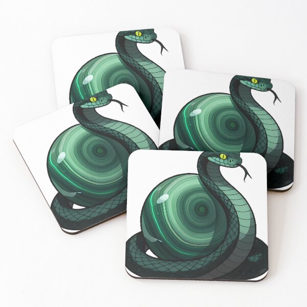 Item preview, Serpent Malachite Crystal designed and sold by IllumeInk.