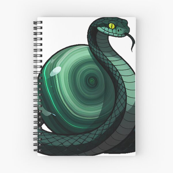 Item preview, Serpent Malachite Crystal designed and sold by IllumeInk.