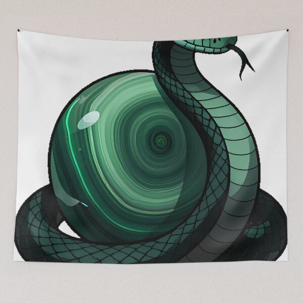 Item preview, Serpent Malachite Crystal designed and sold by IllumeInk.