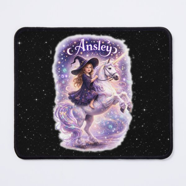 Item preview, Ansley the Star Witch and Her Celestial Unicorn designed and sold by MysticOzzy.