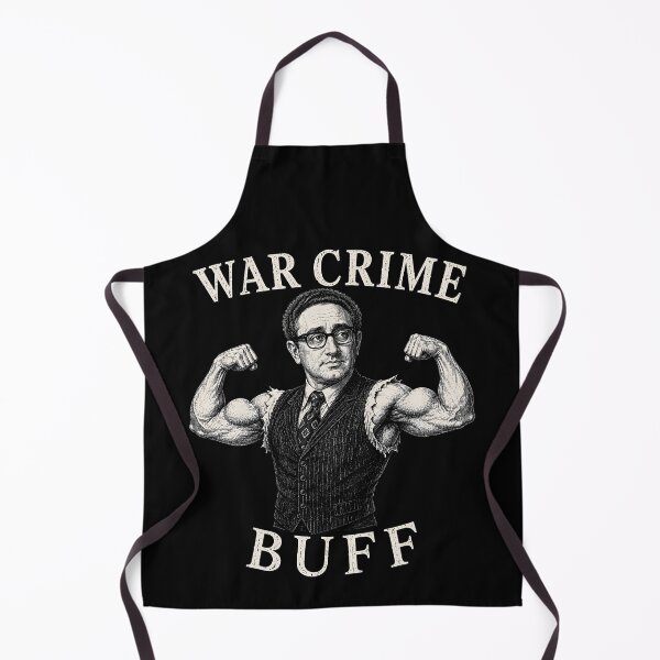 Item preview, Henry Kissinger War Crime Buff Political Satire designed and sold by Victor Shadehorn.
