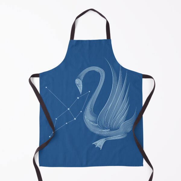 Item preview, Cygnus Swan Constellation Blue Minimalist Line Art designed and sold by JAMerArc.