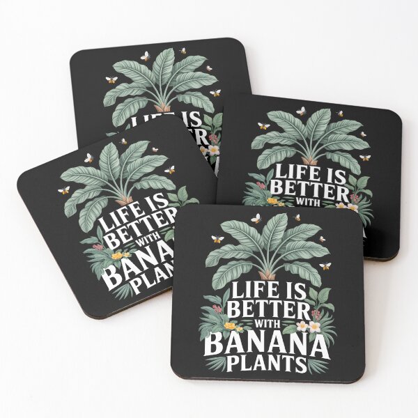 Item preview, Life Is Better With Banana Plants designed and sold by MooonTees.