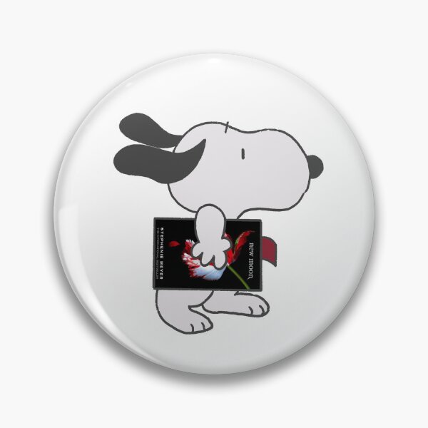 Item preview, snoopy reading new moon designed and sold by liveawhimsylife.