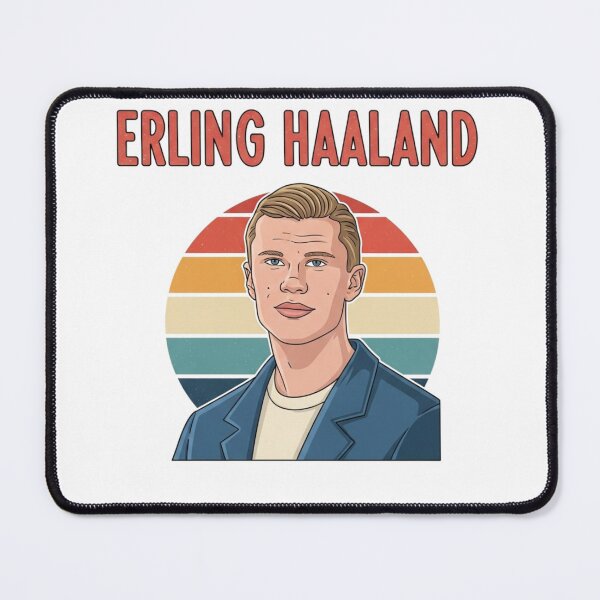 Item preview, Erling Haaland Retro 90s Bootleg Style Vintage Football Art designed and sold by Bangcen.
