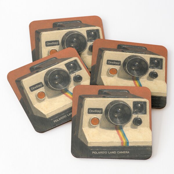 Item preview, "Color Memory" – Vintage Polaroid OneStep Camera Art designed and sold by Moodzu.