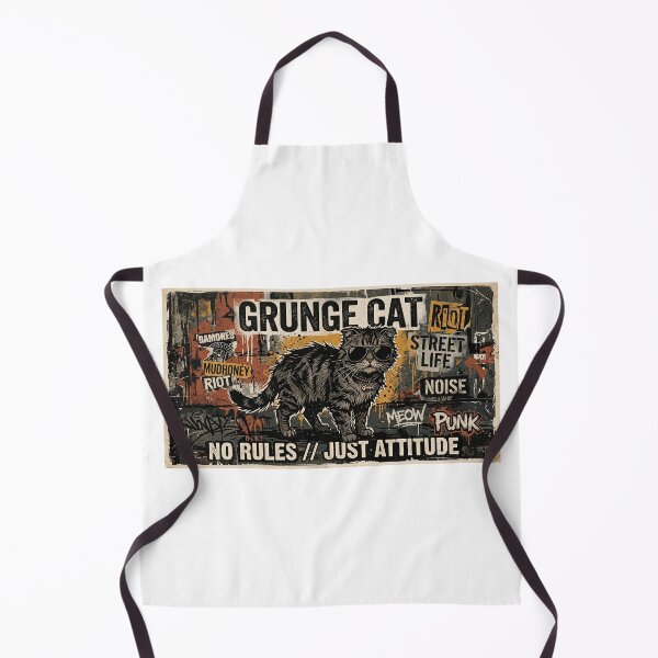 Item preview, GRUNGE CAT PUNK designed and sold by Asterisk-a.