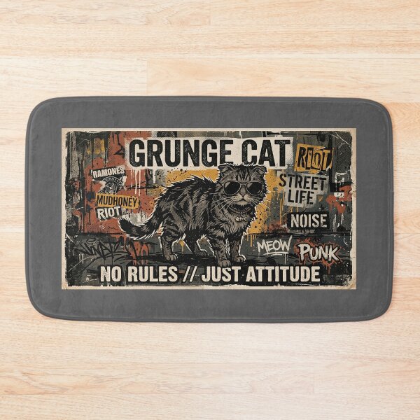 Item preview, GRUNGE CAT PUNK designed and sold by Asterisk-a.