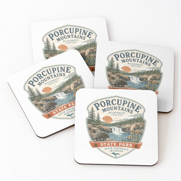 Item preview, Porcupine Mountains Wilderness Forever State Park Upper Peninsula Michigan Travel Nature Souvenir designed and sold by Simsimah26Parks.