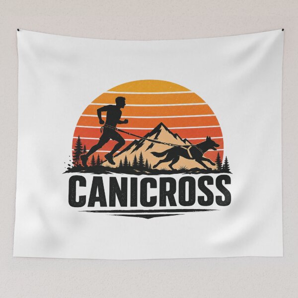 Item preview, Vintage Mountain Canicross Sunset designed and sold by OTSC.