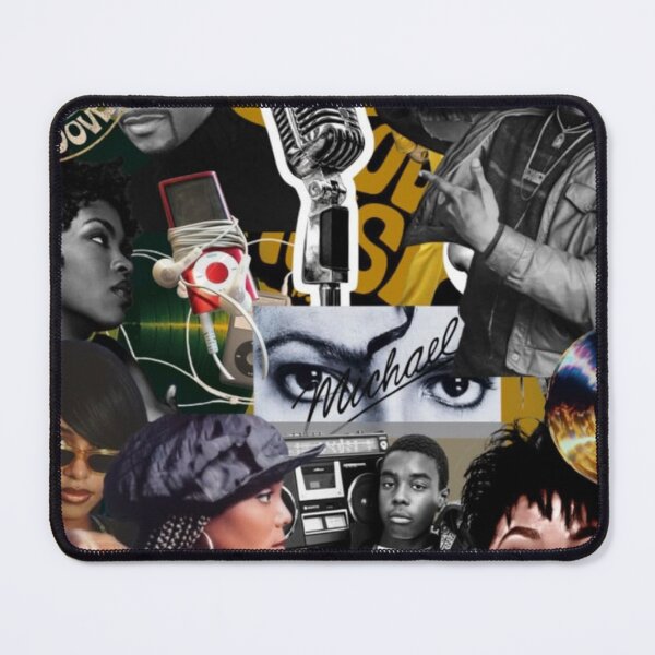 Item preview, 90s R&B & Hip-Hop Collage | Retro Music Aesthetic designed and sold by EatPrayLive.