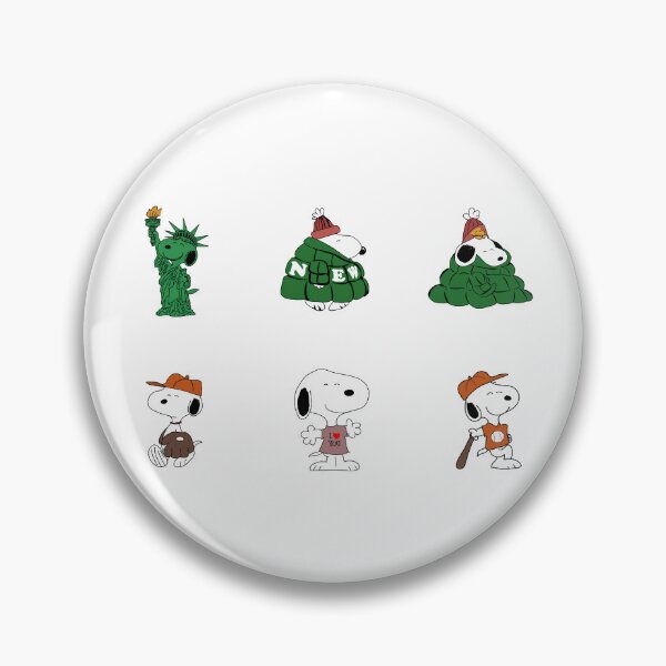 Item preview, new york Snoopy designed and sold by Katyslittlestickershop.