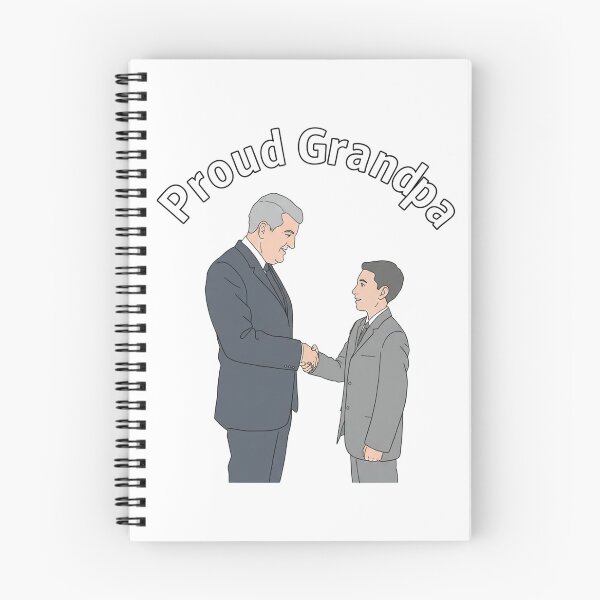 Item preview, Proud Grandpa and Grandson Line Art designed and sold by BeverlyBooks.