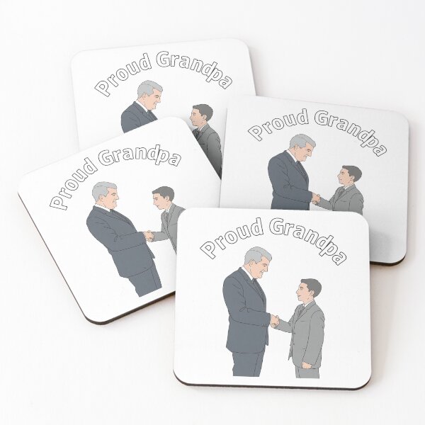Item preview, Proud Grandpa and Grandson Line Art designed and sold by BeverlyBooks.