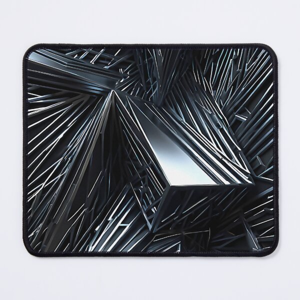 Item preview, Intricate Tech Aesthetic Geometric Metal Shards designed and sold by CuteSlothWorld.