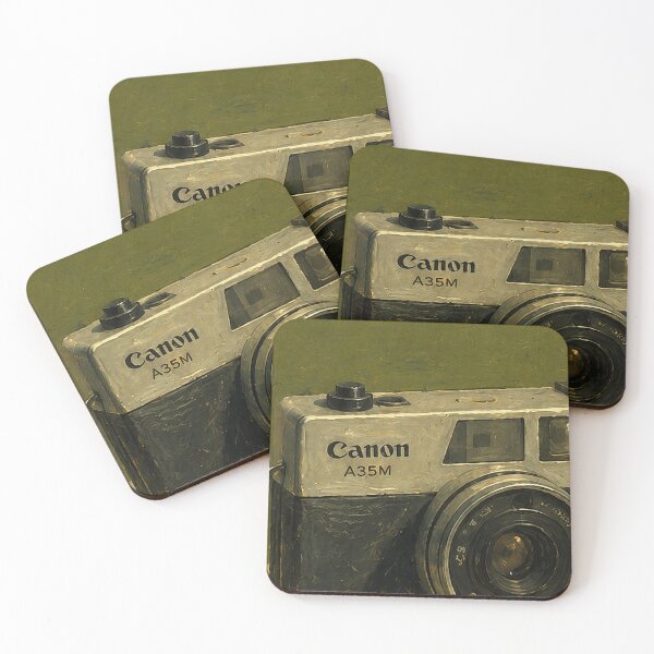 Item preview, "Automatic Memory" – Vintage Canon Camera Art designed and sold by Moodzu.