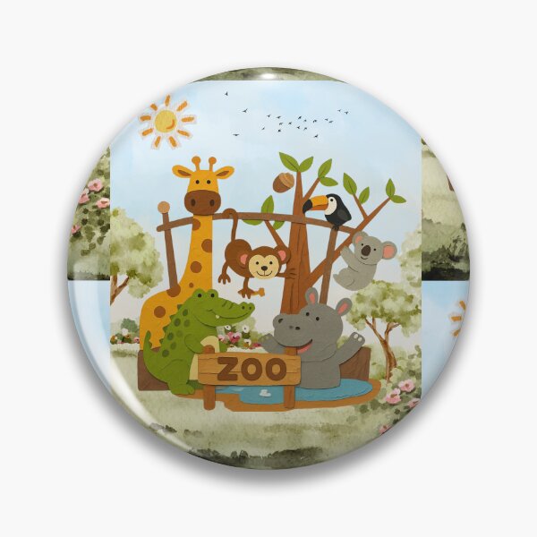 Item preview, Playful Zoo Animals designed and sold by Seed of Faith Designs.