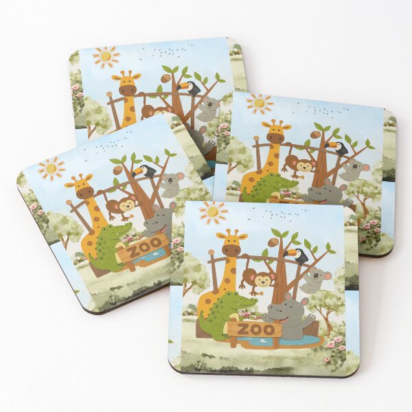 Item preview, Playful Zoo Animals designed and sold by Seed of Faith Designs.