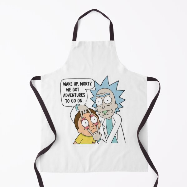 Item preview, Wake Up Morty | Funny Rick and Morty Adventure Vinyl Sticker designed and sold by suh shop.